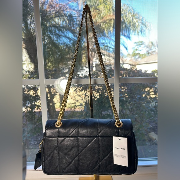 NWT🌷COACH Quilted Leather Tabby 26 with Gold Hardware Shoulder Cross Body Bag - Picture 4 of 16